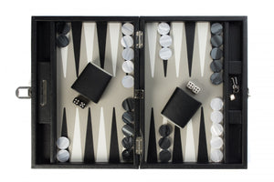 Hector Saxe - Backgammon board - Baptiste medium Buffalo Black